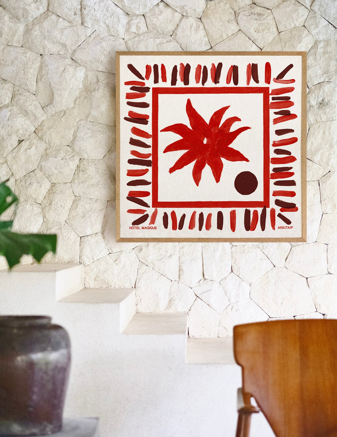 Sun and Moon scarf x Arkitaip