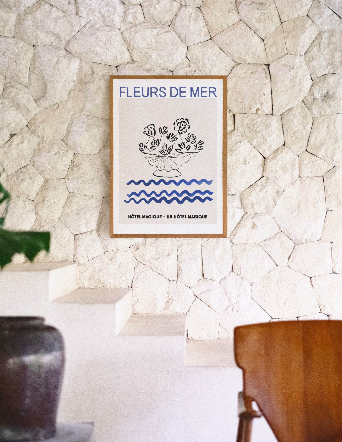 Fleurs de Mer art print