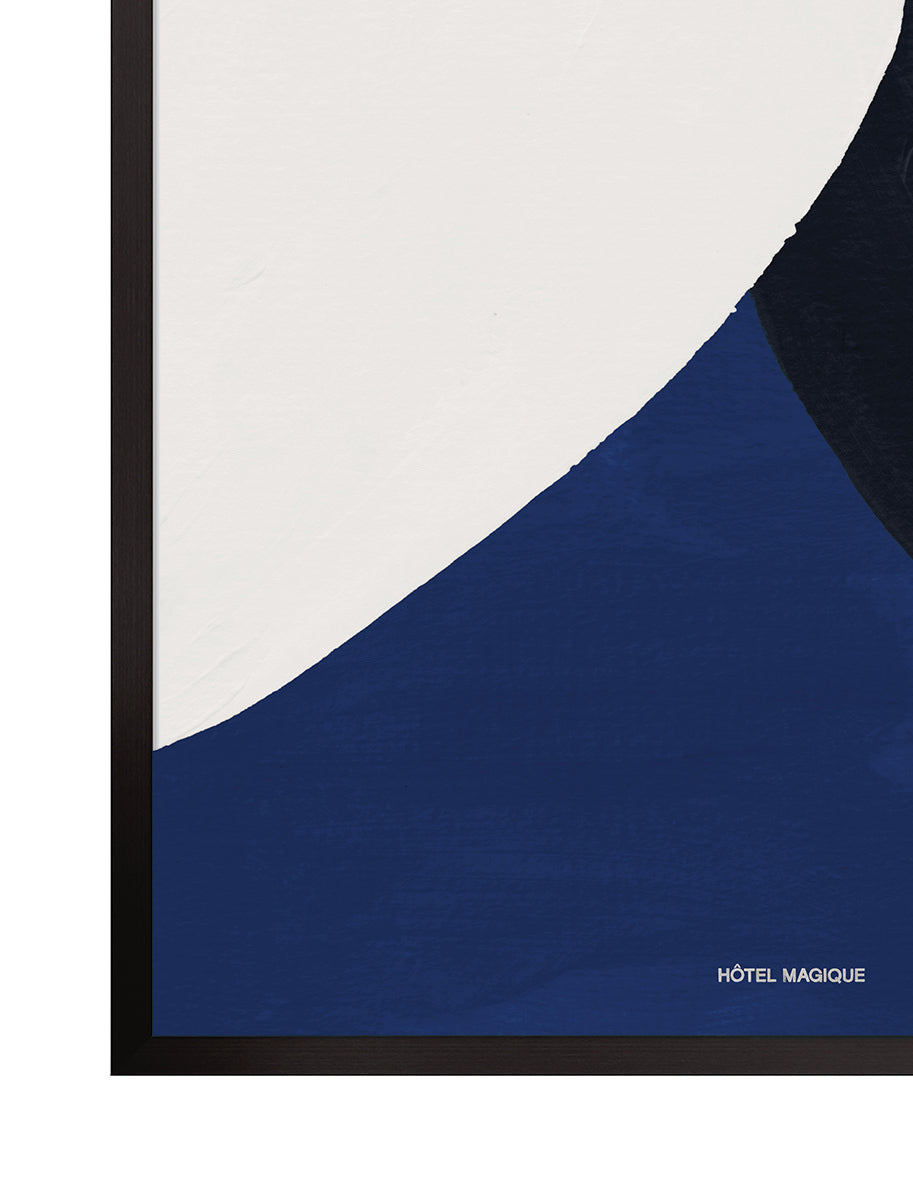 Magique in Blue art print