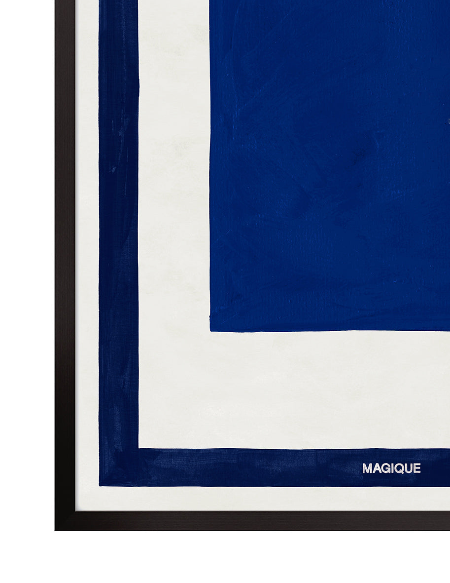 Magique Blue art print
