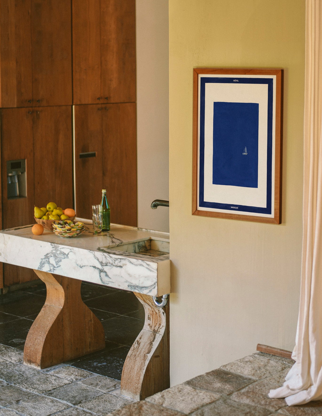 Magique Blue art print