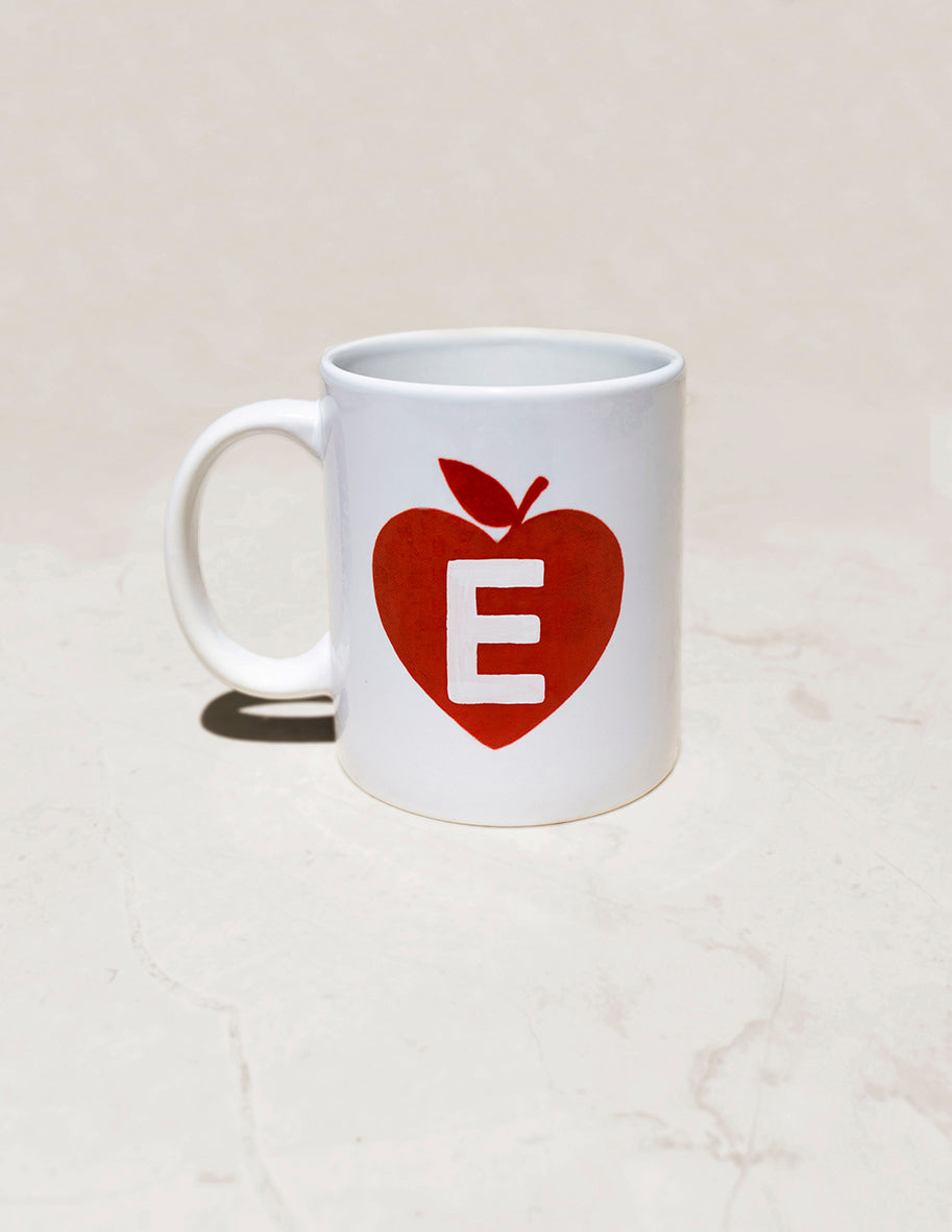 Alphabet mugs