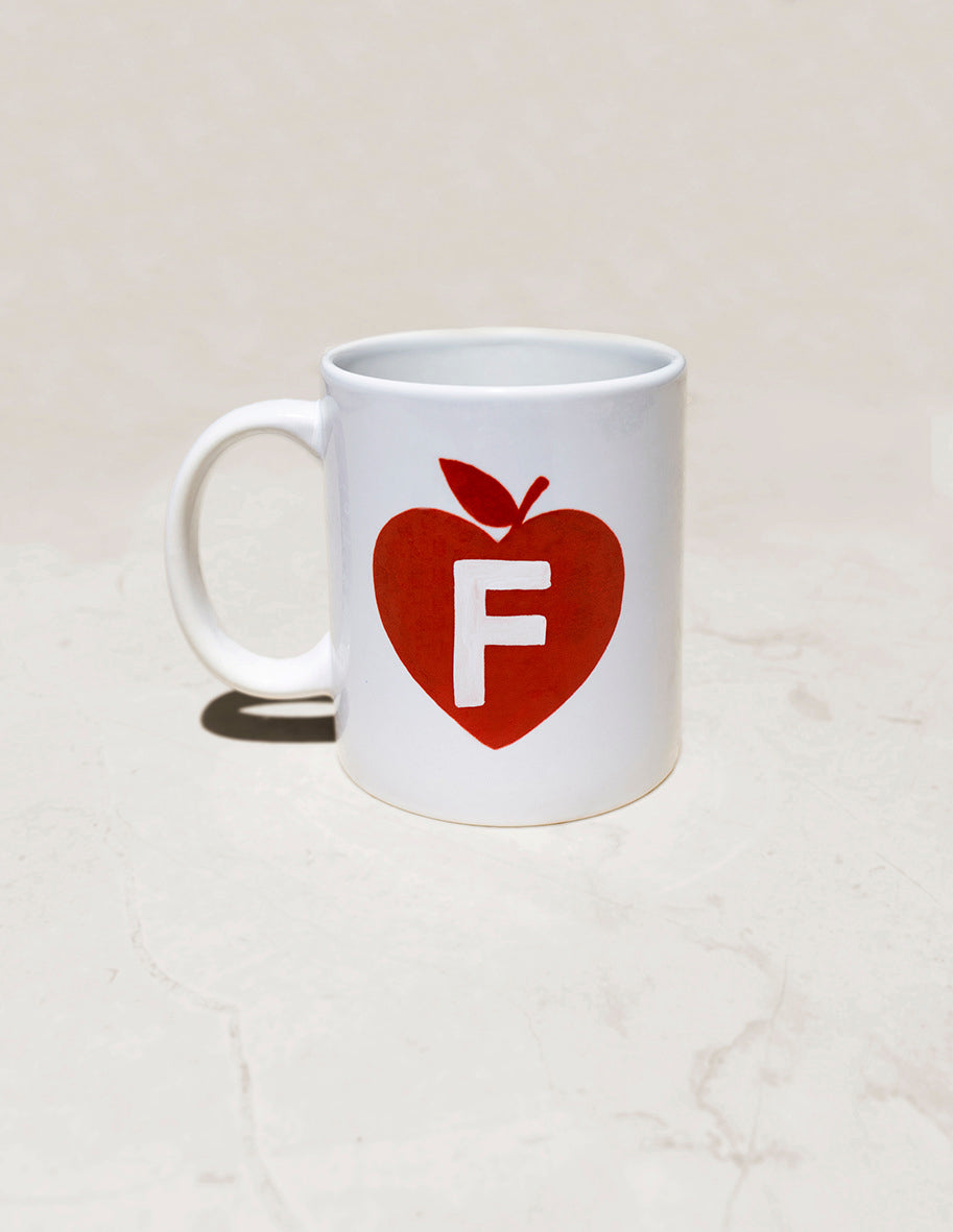 Alphabet mugs