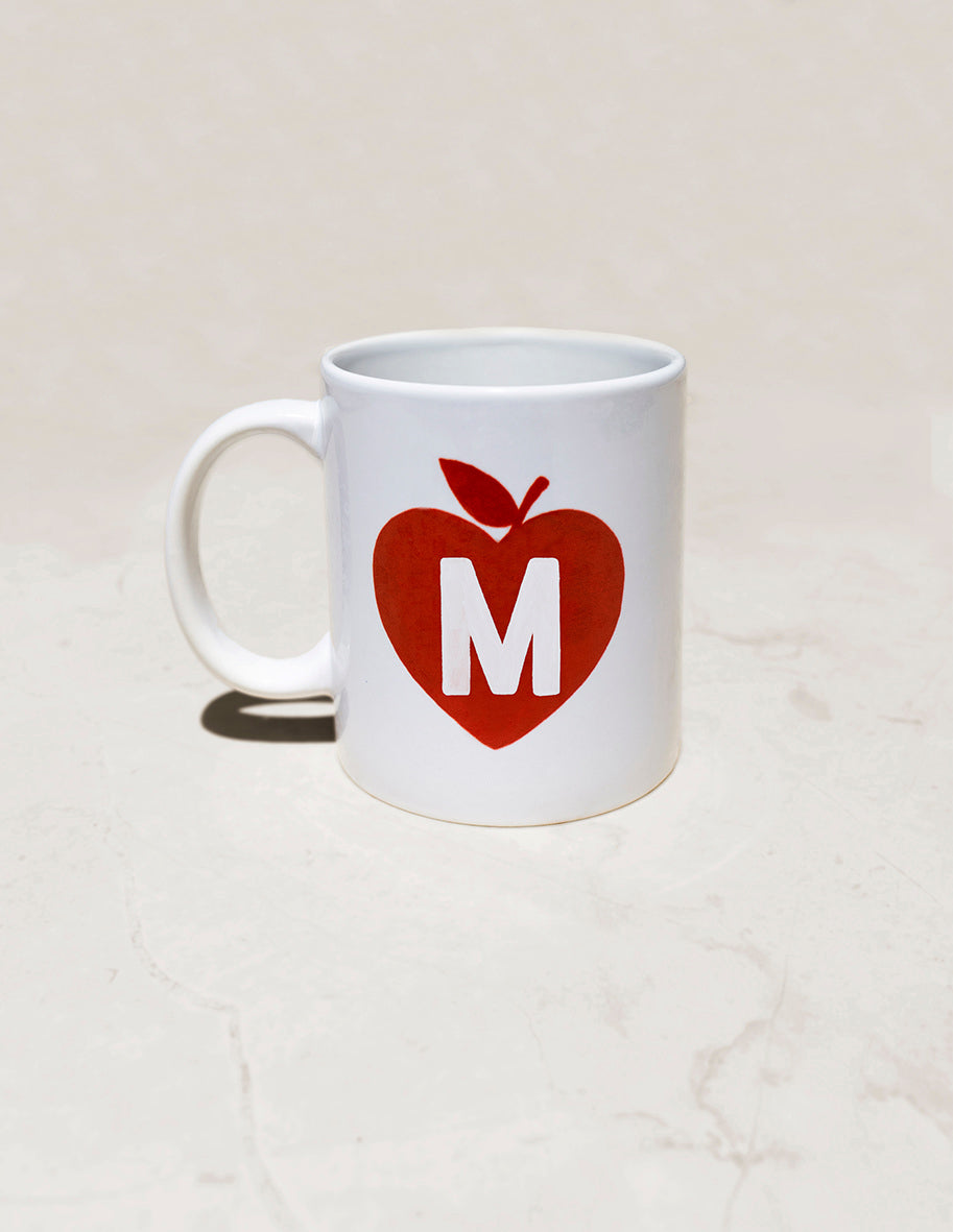 Alphabet mugs