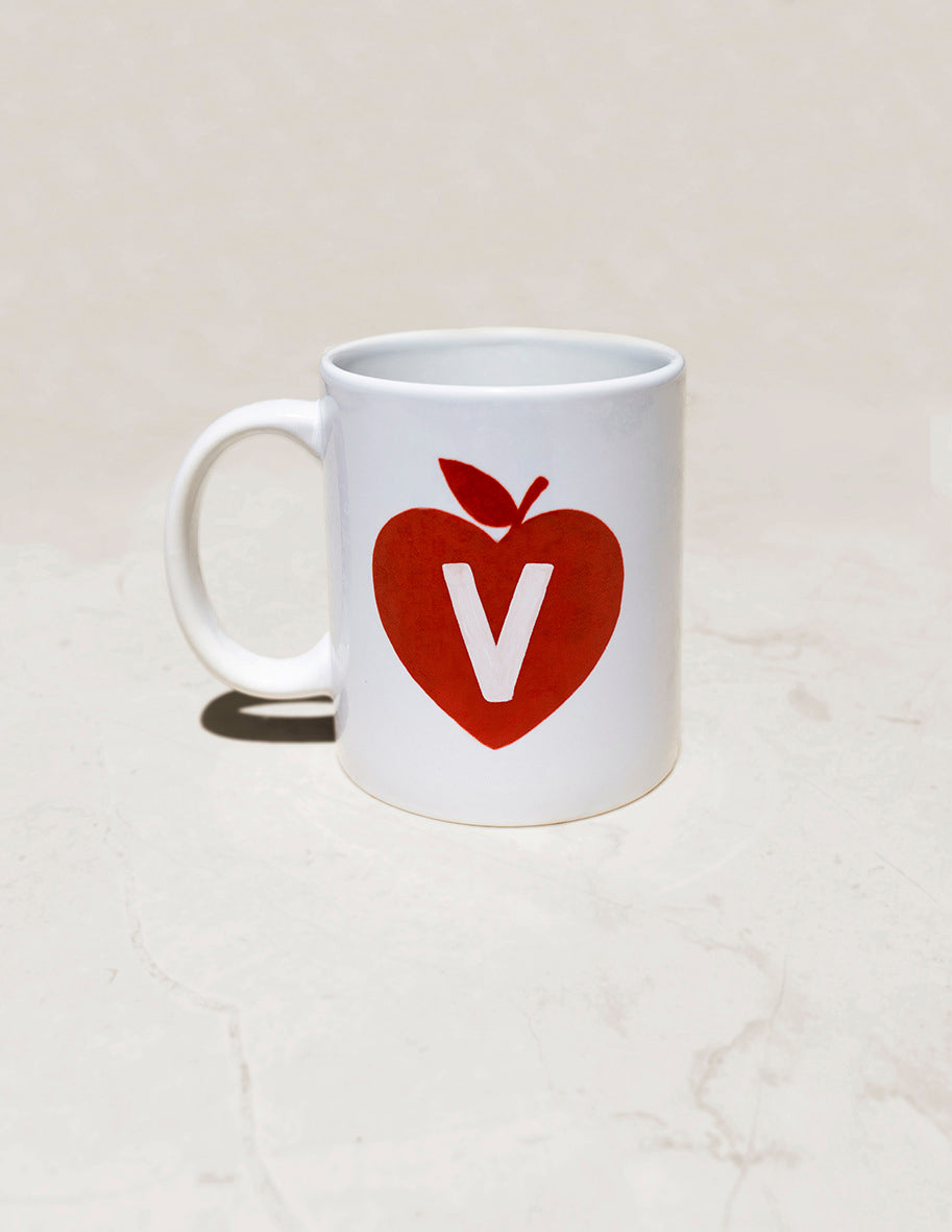Alphabet mugs