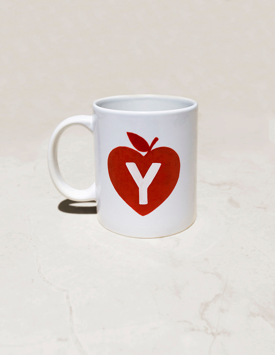 Alphabet mugs