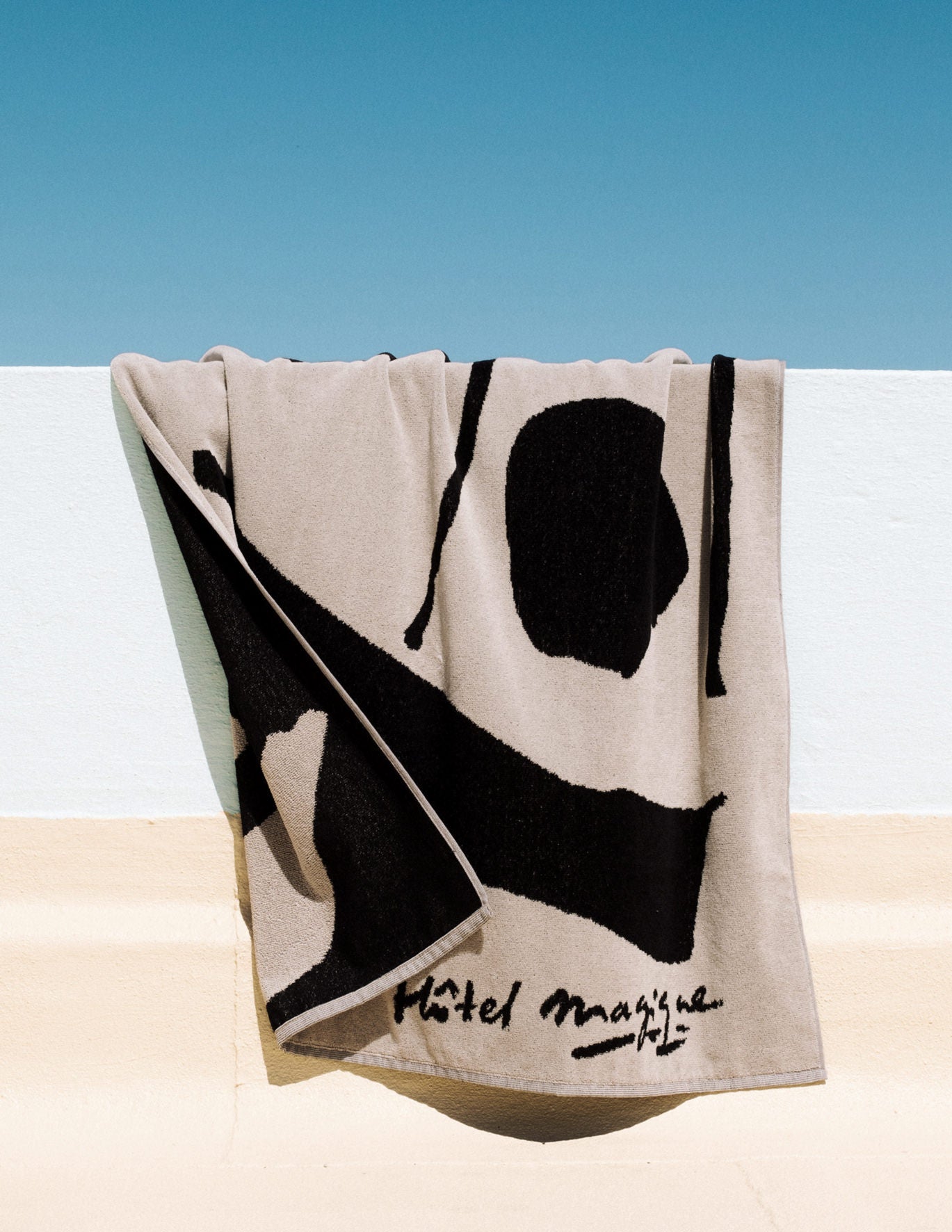 The sun came up beach towel